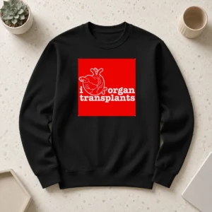 Pretty I Heart Organ Transplants Transplant Awareness Sweater