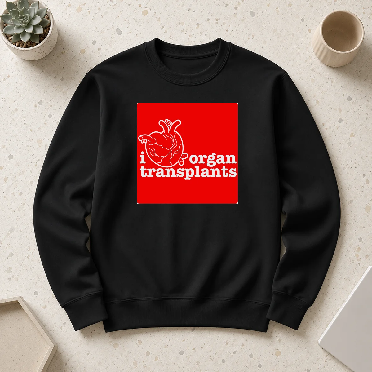 Pretty I Heart Organ Transplants Transplant Awareness Sweater
