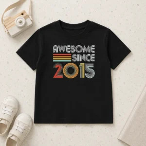 Pretty Since 2015 Vintage Kids T-Shirt