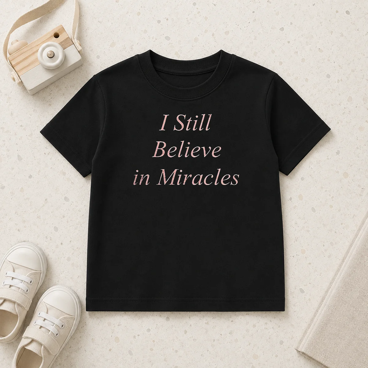 Top I Still Believe In Miracles Kids T-Shirt