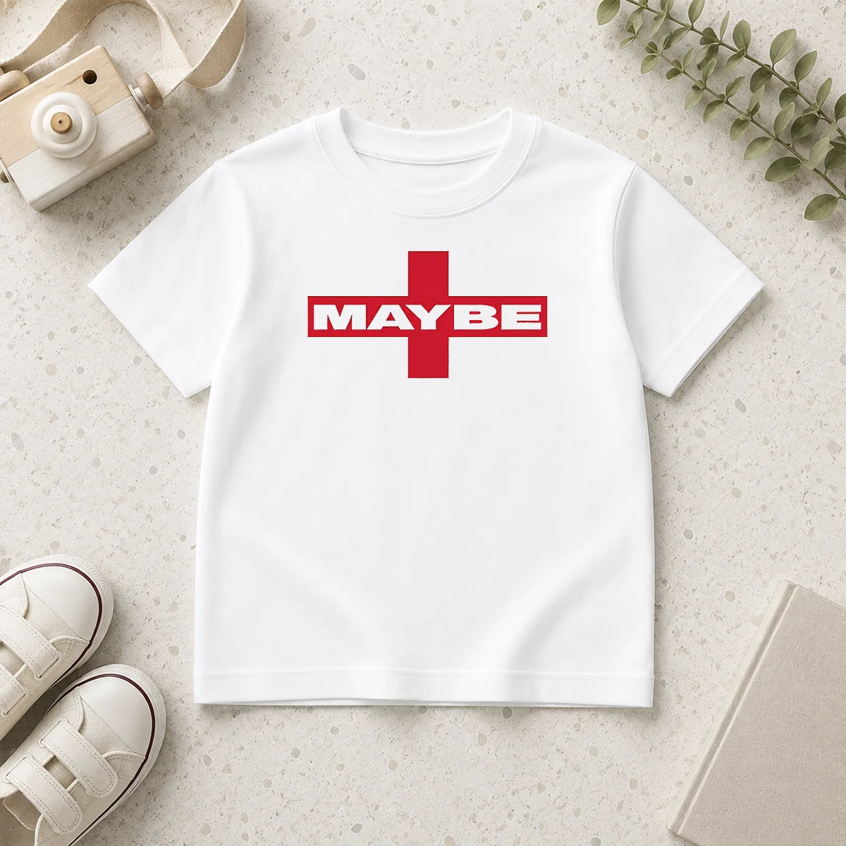 Top Maybe Mib Minimalist Kids T-Shirt