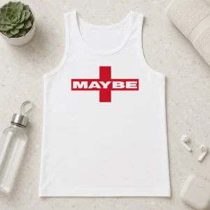 Top Maybe Mib Minimalist Tank Top