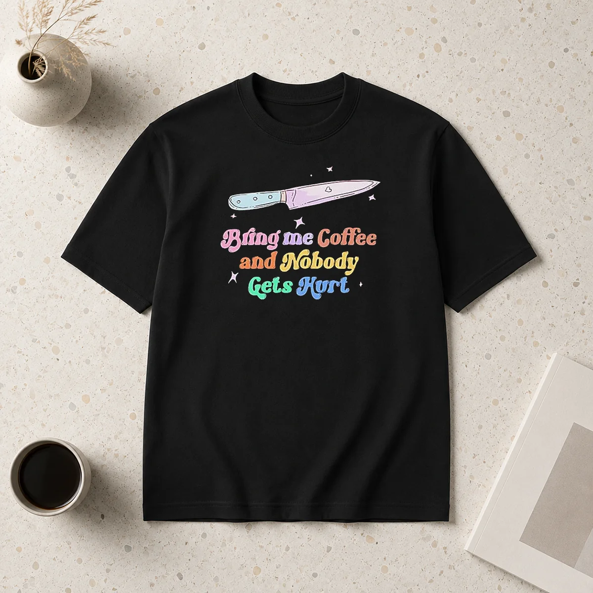Top Nice Bring Me Coffee And Shirt Top Nice Bring Me Coffee And Shirt