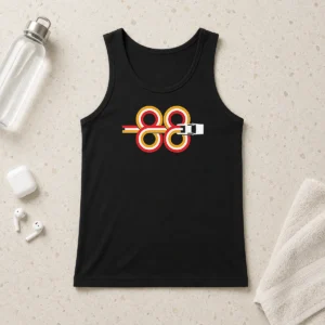 Top Premium Back To The Future Time Machine 88 Tank Top