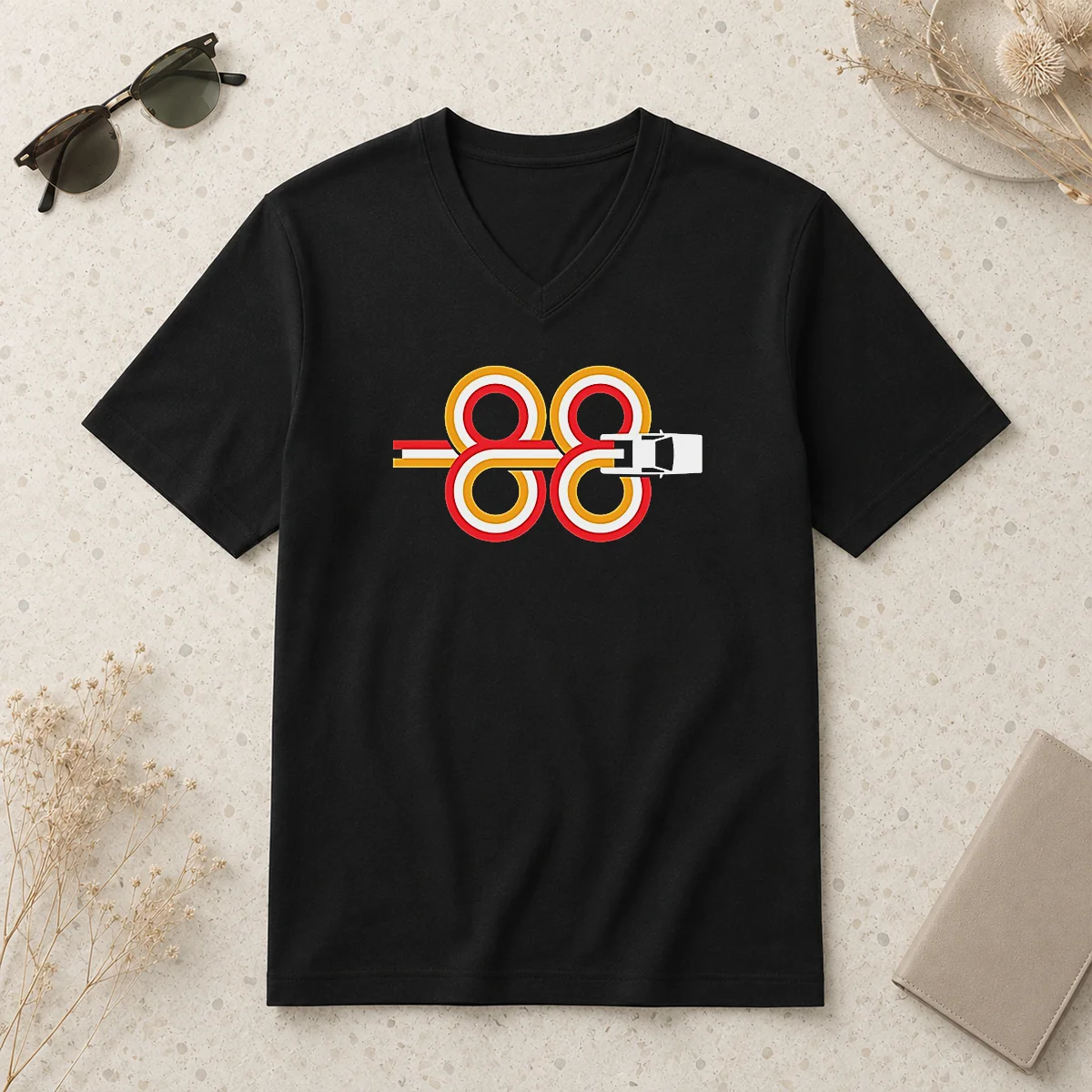 Top Premium Back To The Future V-Neck Shirt Top Premium Back To The Future V-Neck Shirt