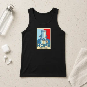 Top Pretty Count Binface For Clacton On Sea Hope Tank Top