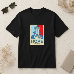 Top Pretty Count Binface For Clacton On Sea Hope V-Neck Shirt