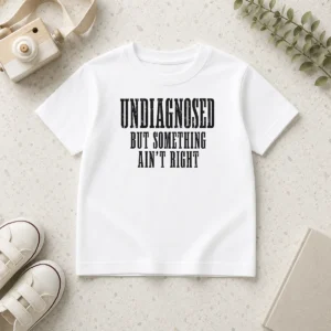 Top Undiagnosed But Something Ain'T Right Chronic Illness Kids T-Shirt