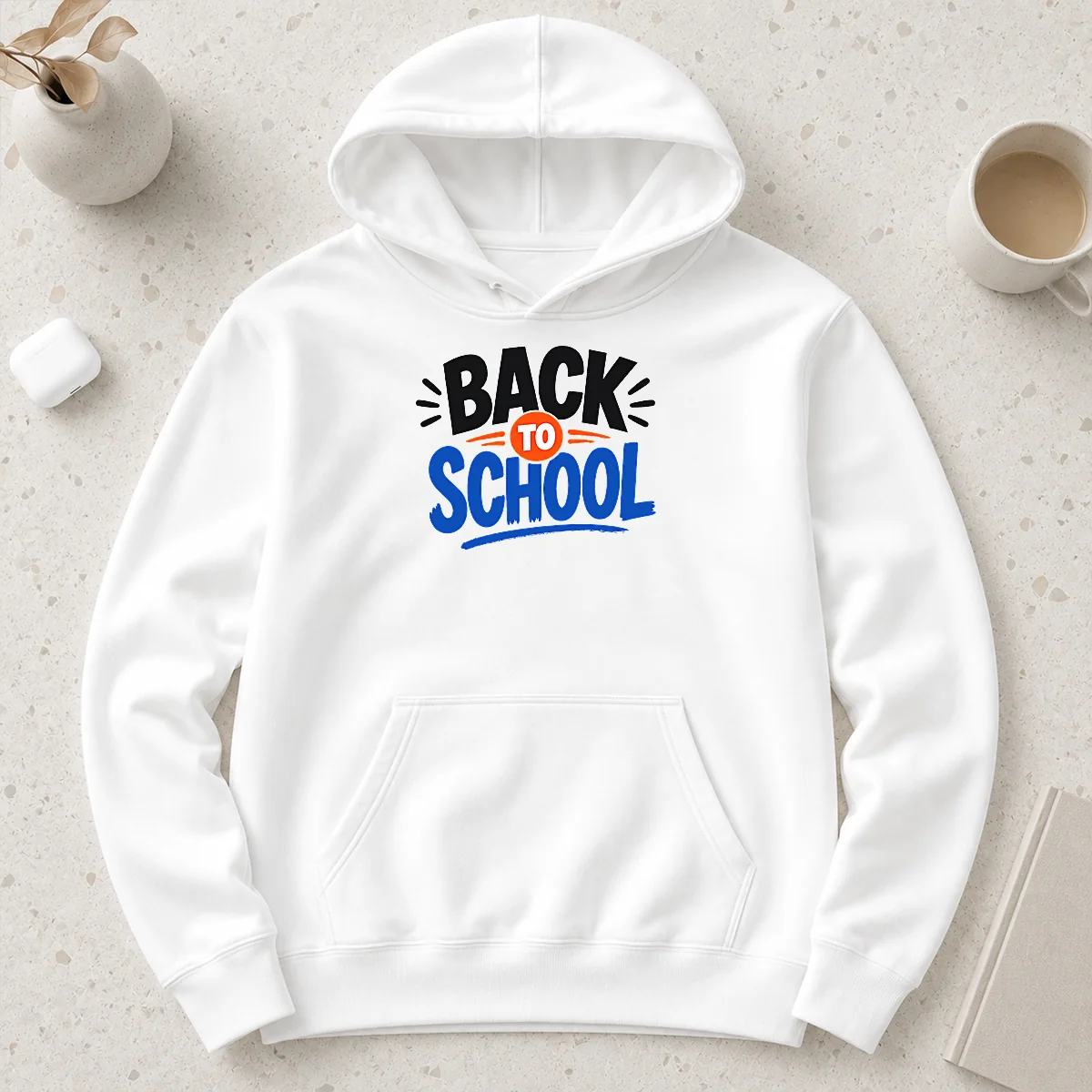 Funny Pretty Hand Drawn Sketch Back To School Backpack Pencil Hoodie