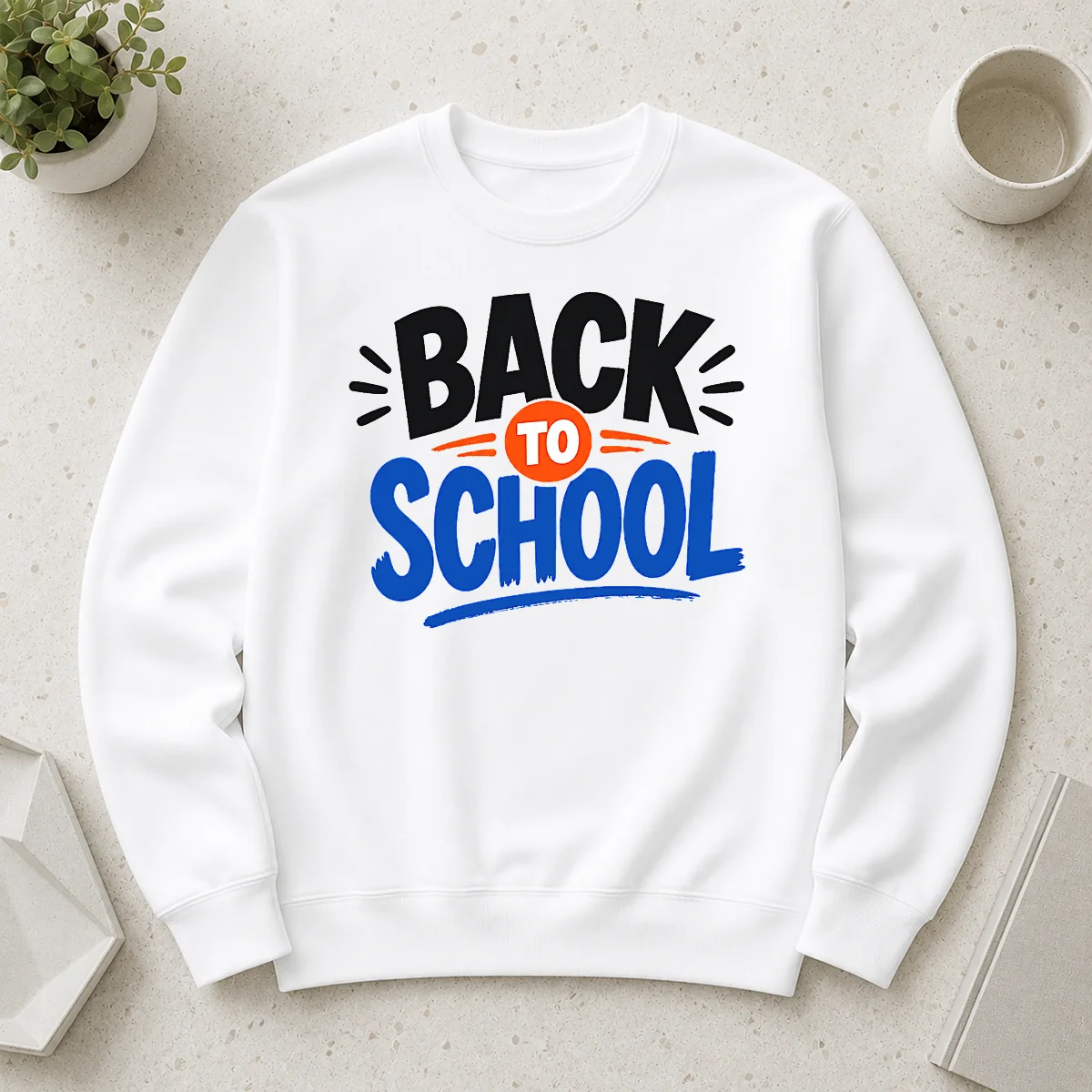Funny Pretty Hand Drawn Sketch Back To School Backpack Pencil Sweater
