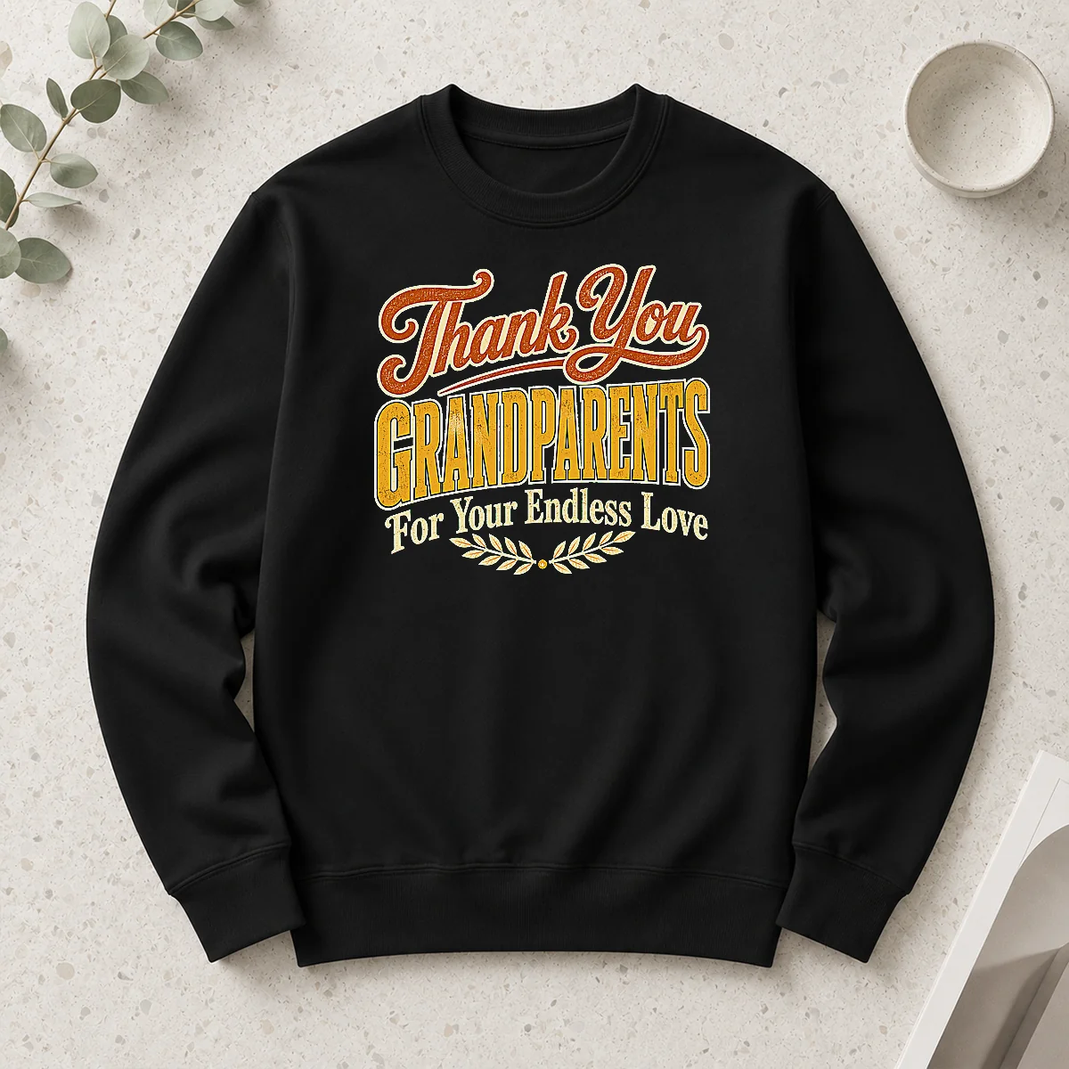 Good Awesome Grandparents Day Thank You Heartfelt Vector Long Sleeve Shirt