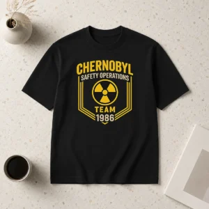 Good Hot Chernobyl Safety Team 1986 Front And Back Printed Geek