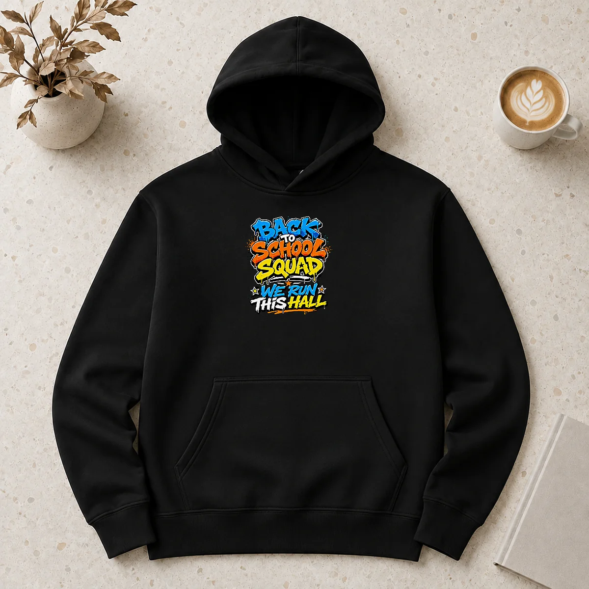 Hot Good Back To School Squad Graffiti For Students Hoodie
