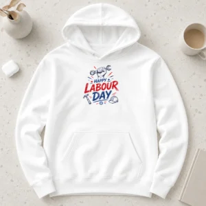 Hot Happy Labour Day Sketch Hand Wrench Hammer Tools Hoodie