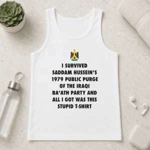 Hot Official I Survived Saddam Hussein' 1979 Public Purge Of The Iraqi Tank Top