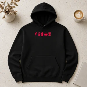 Hot Top Philadelphia 76ers Iconography Symbols NBA Hoodie