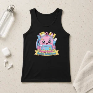 Nice Awesome Back To School Squad Kawaii For Kids Tank Top
