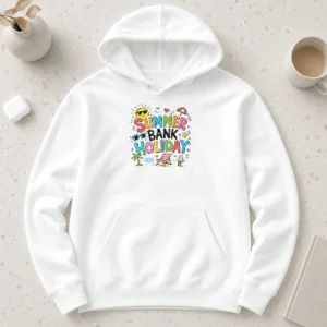 Nice Funny Doodle Summer Bank Holiday Beach Fun ICE Cream Hoodie