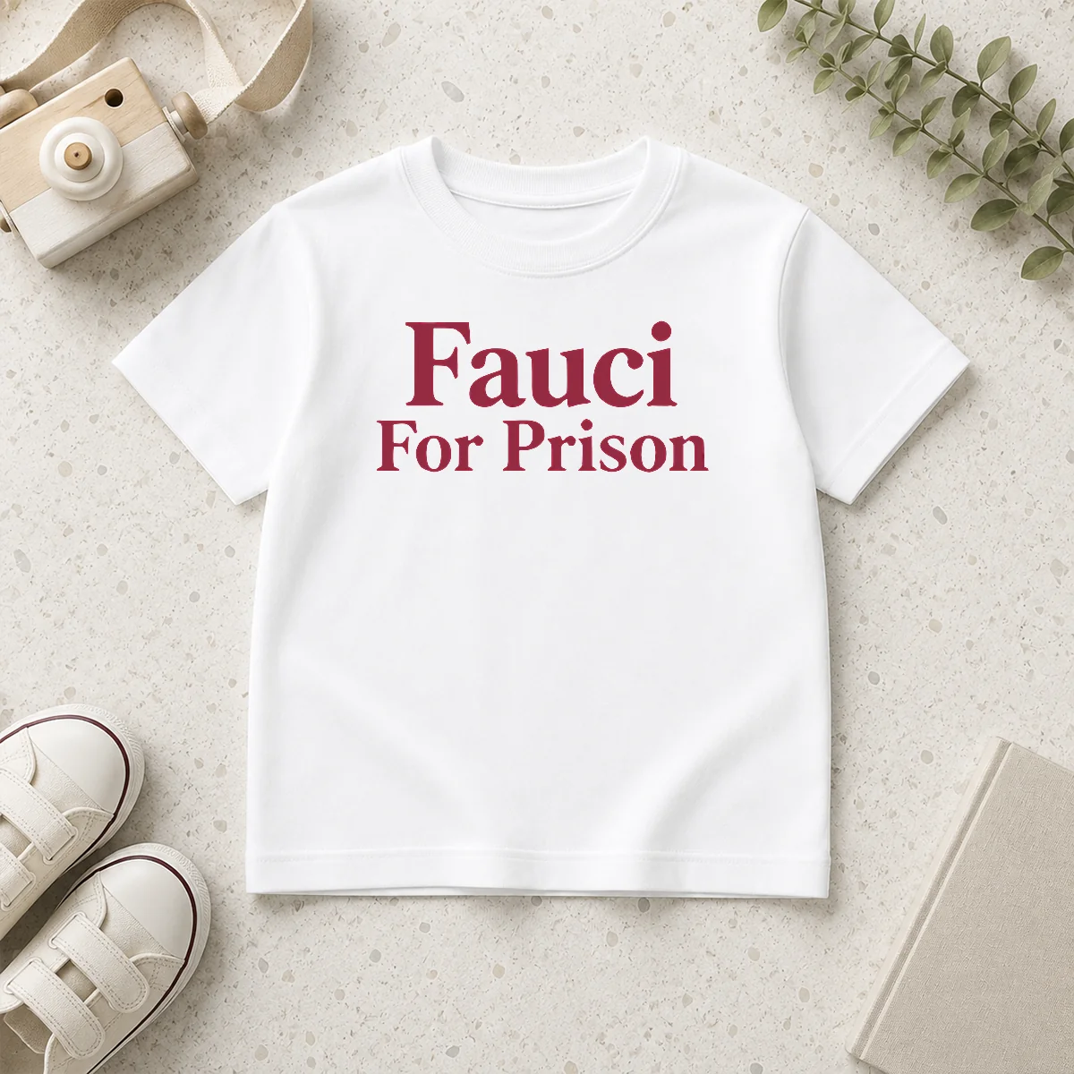 Nice Premium Fauci For Prison Political Protest Government Accountability Kids T-Shirt