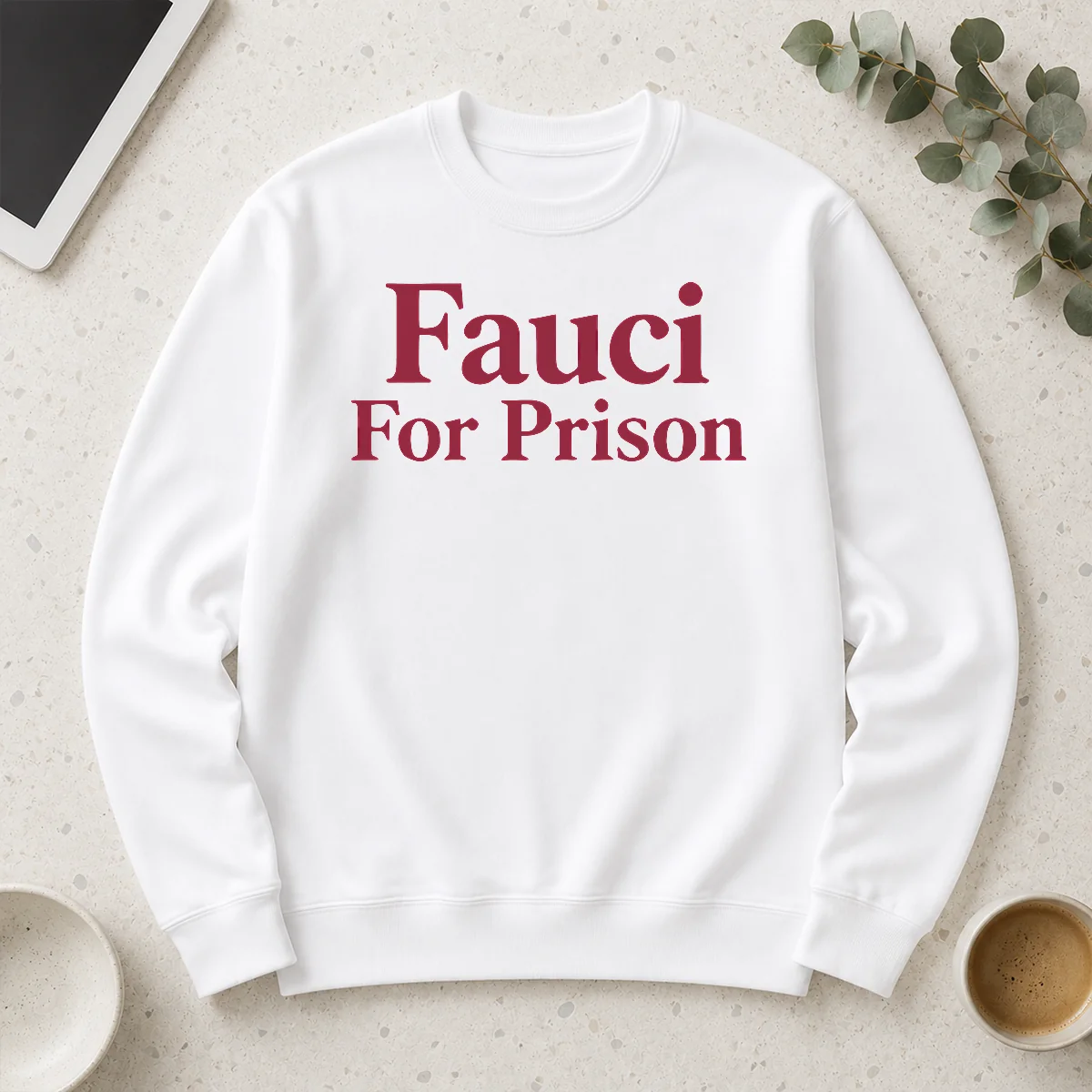 Nice Premium Fauci For Prison Political Protest Government Accountability Long Sleeve Shirt