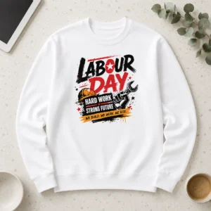 Nice Top Pretty Grunge Labour Day Hard Work Strong Future Fist Long Sleeve Shirt