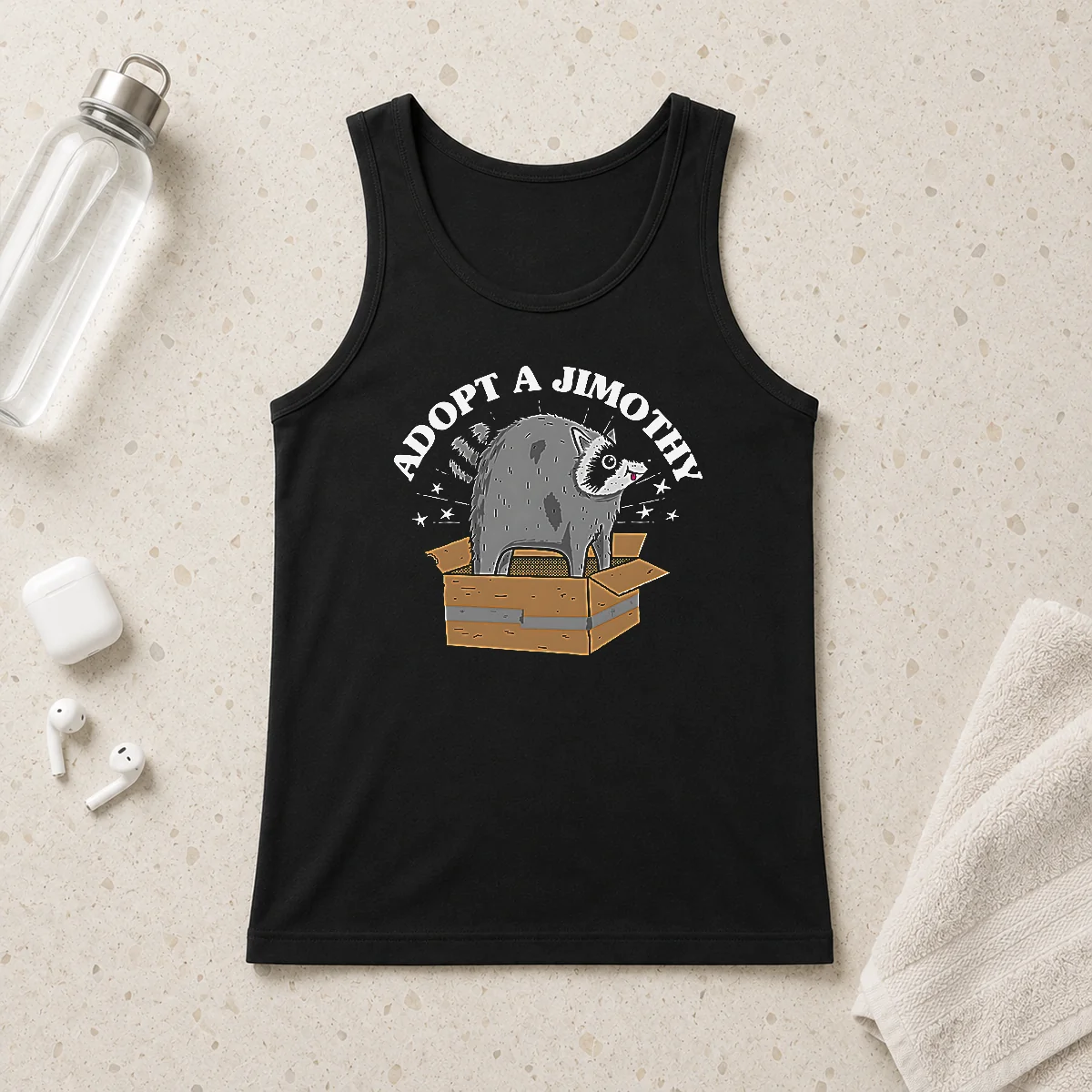 Perfect Good Adopt A Jimothy Tank Top