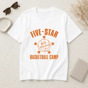 Premium Awesome Five Star Basketball Camp 60th Anniversary V-Neck Shirt