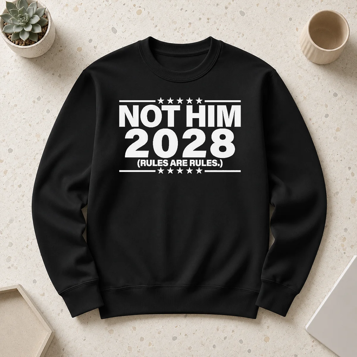 Premium Not Him 2028 Rules Are Rules Political Sweater