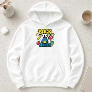 Premium Official Grunge Paint Drip Back To School Pink Black Hoodie