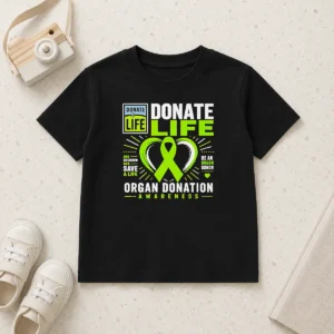 Premium Original Donate Life One Decision Can Save A Life Be An Organ Donor Organ Donation Awareness Kids T-Shirt