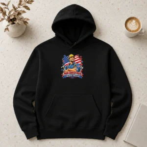 Premium Pretty American Labour Day Celebration Vintage Hoodie
