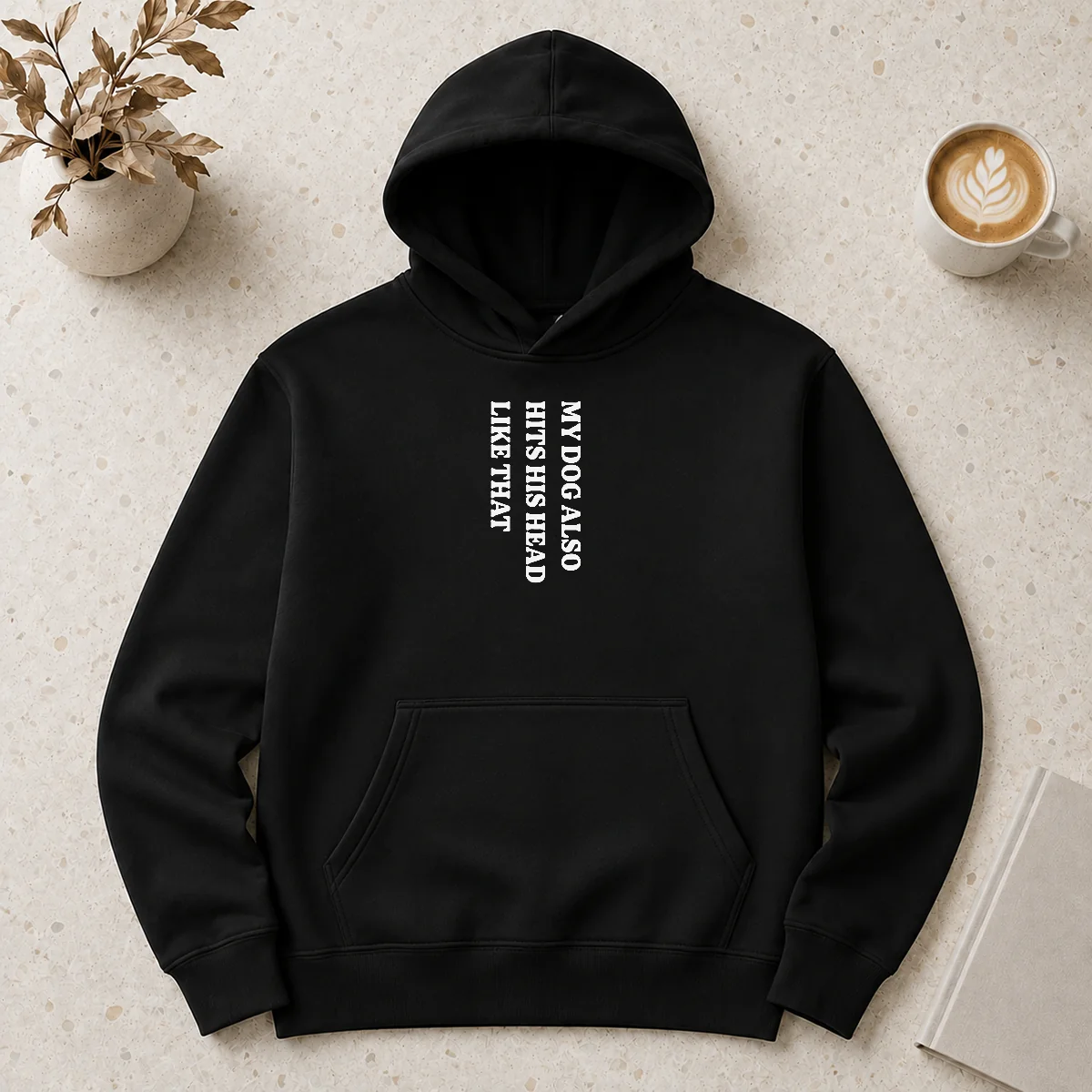 Pretty Premium My Dog Also Hits His Head Like That Pet Owner Hoodie