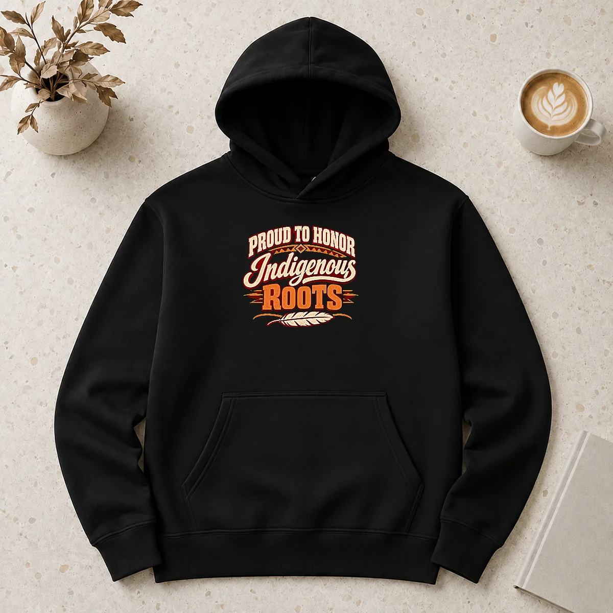 Top Awesome Bold Indigenous Peoples Day Pride Statement Hoodie