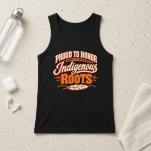 Top Awesome Bold Indigenous Peoples Day Pride Statement Tank Top