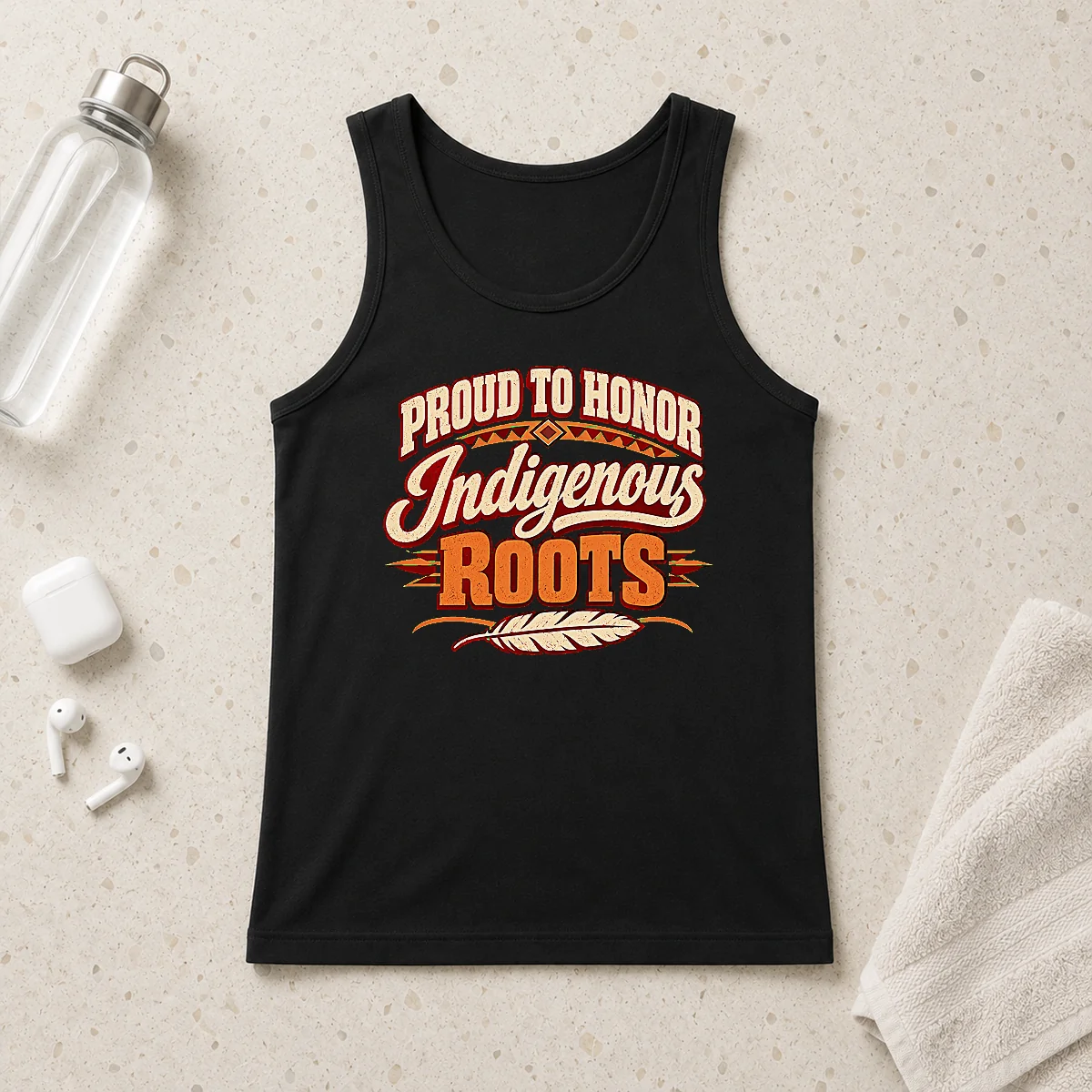 Top Awesome Bold Indigenous Peoples Day Pride Statement Tank Top