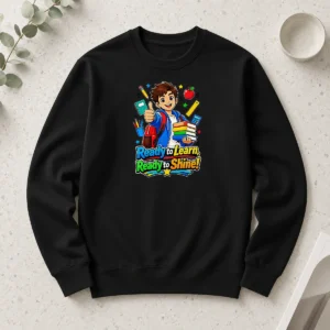 Top Good Back To School Motivational Shine Graphic Long Sleeve Shirt